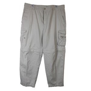 Columbia Sportswear Mens Pants‎ Sz L Convertable Zip Off Cargo Khaki